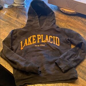 Lake Placid Kids Hoodie - Black